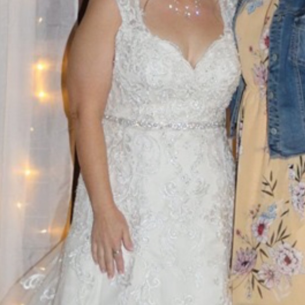 Champagne / Ivory wedding dress